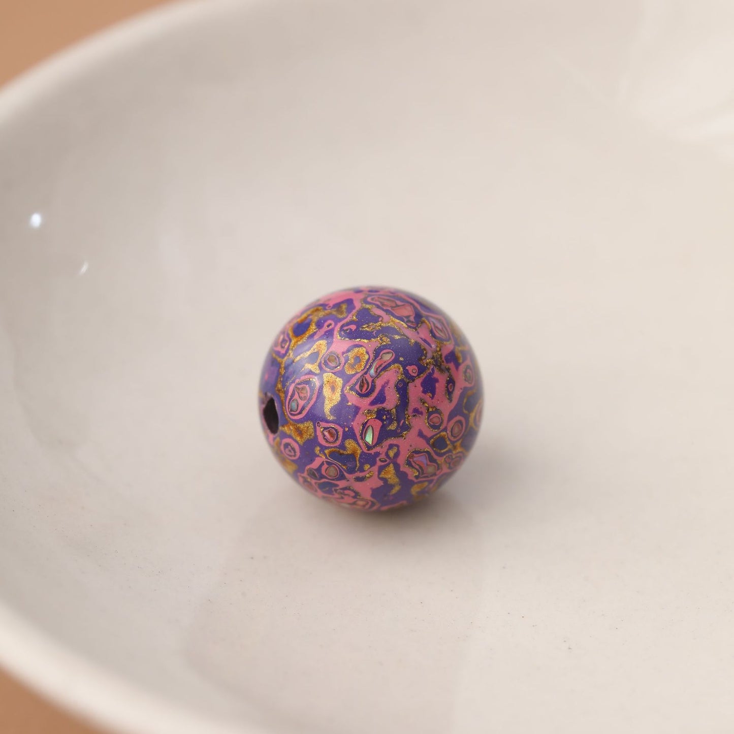 Paint Inlaid Snail Scattered Beads Crafts Live Bracelet