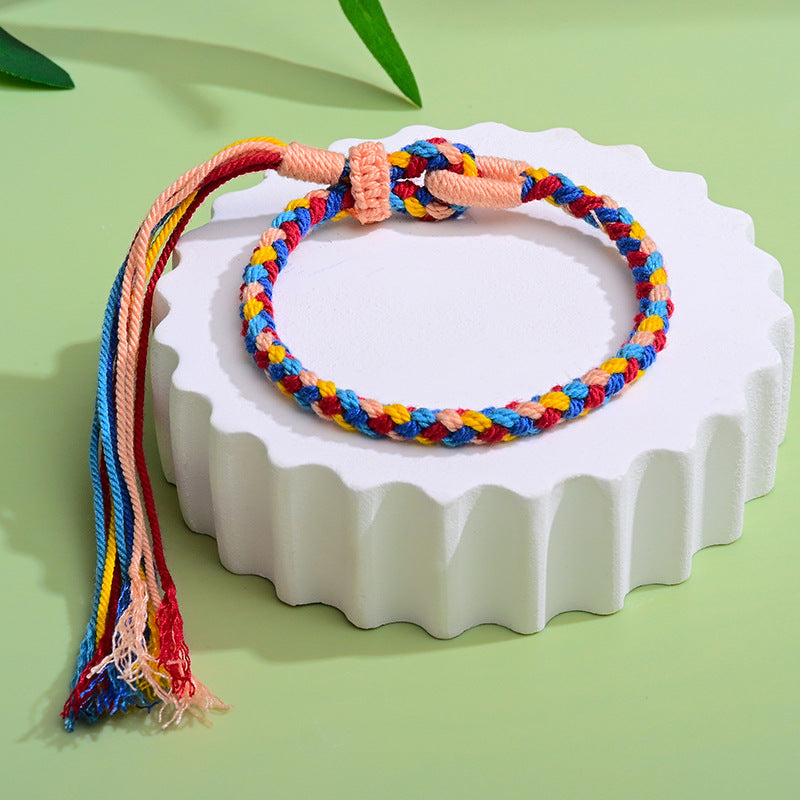 Threads Dragon Boat Festival Hand-woven Colorful Bracelets