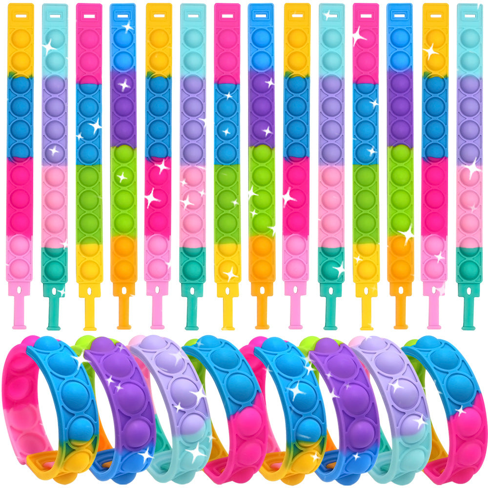 Killer Pioneer Bubble Decompression Silicone Toy Bracelet