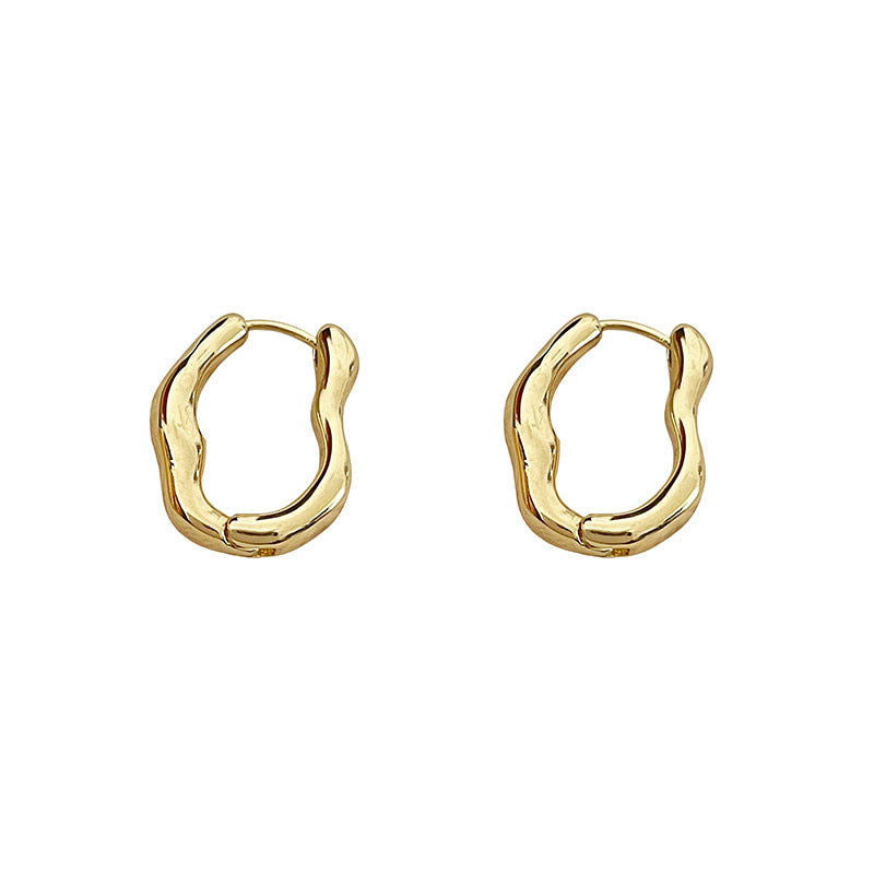 Irregular Geometric Ear Clip Female Fashion Personality Rings