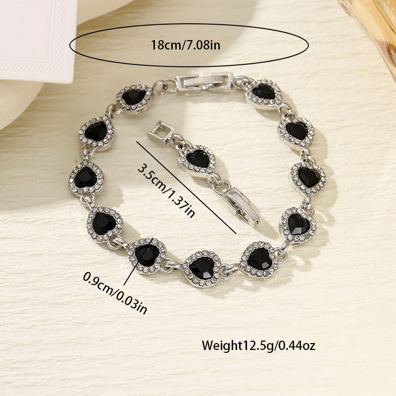 High-grade Sweet Loving Heart Fashion Heart-shaped Bracelet