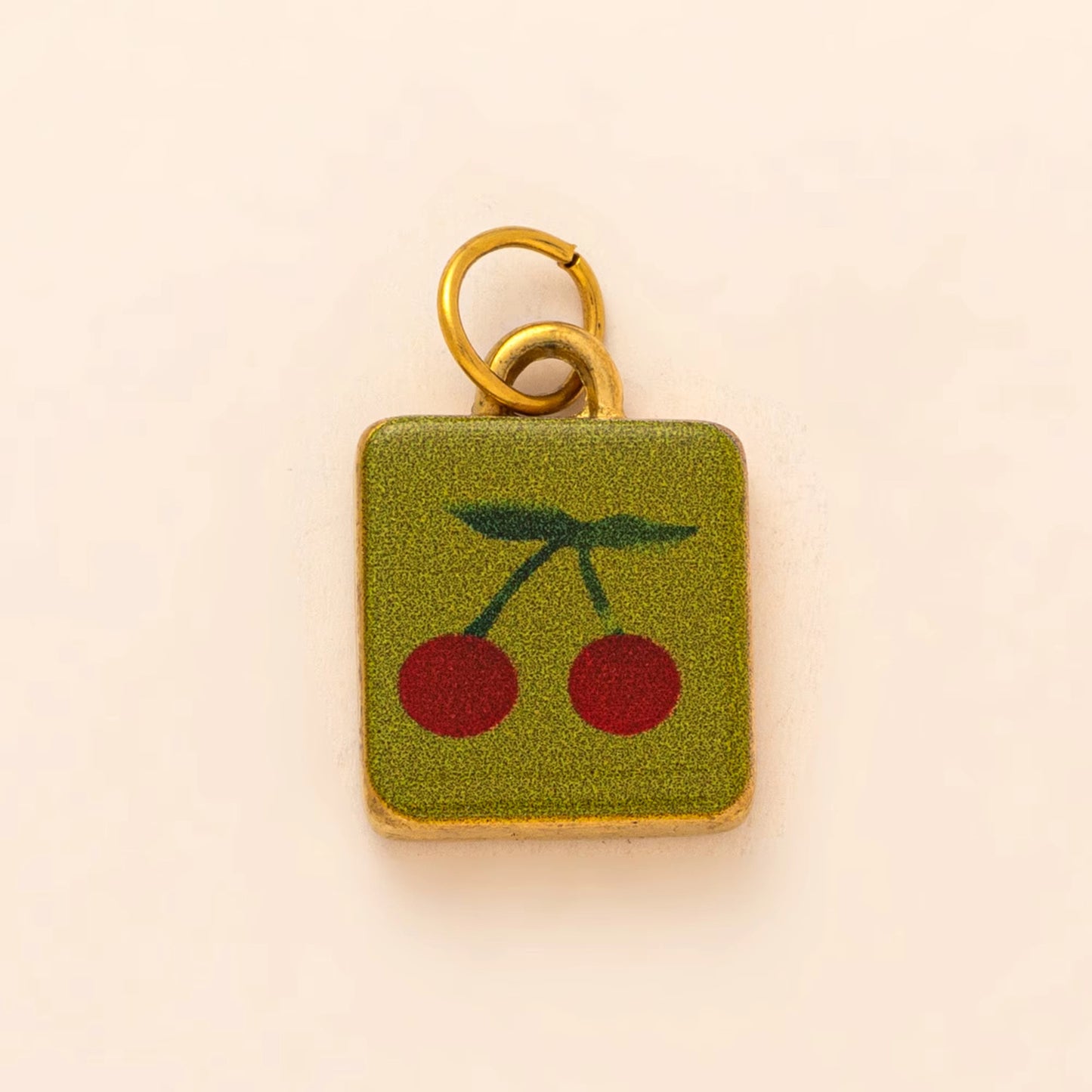 Mushroom Parts Vacuum Plating Gold Color Pendants
