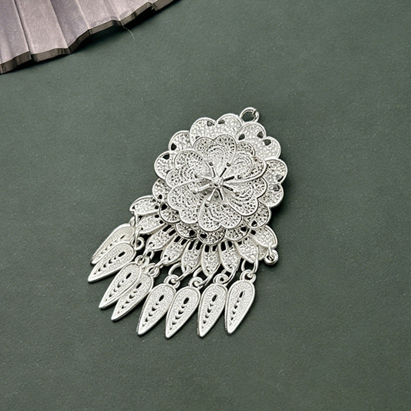 Peacock Sweater Chain Ethnic Style Artistic Exaggerated Necklaces