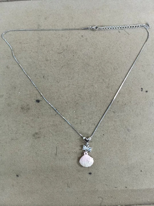 Pearl Oil Dripping Shell Light Luxury High-grade Sense Niche Sweet Necklace