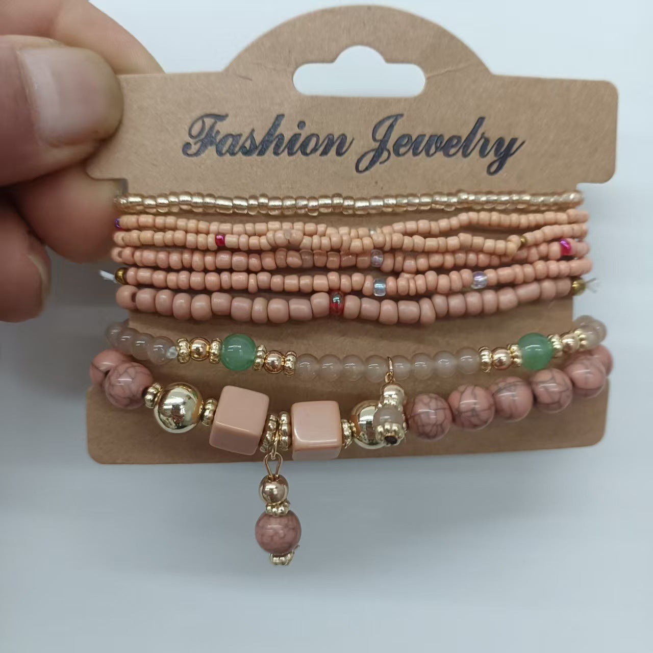 Trendy Unique Bohemian Elastic Bead Creative Bracelets