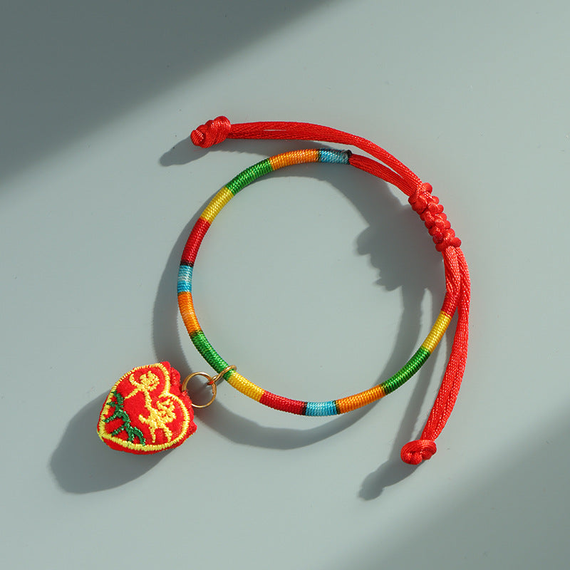 Dragon Boat Festival Colorful Rope Ethnic Style Bracelet