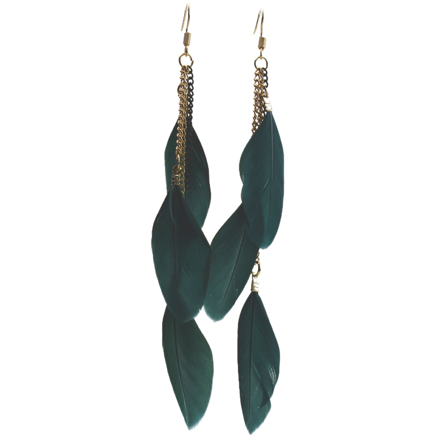 Classy Casual Cool Ethnic Style Feather Earrings