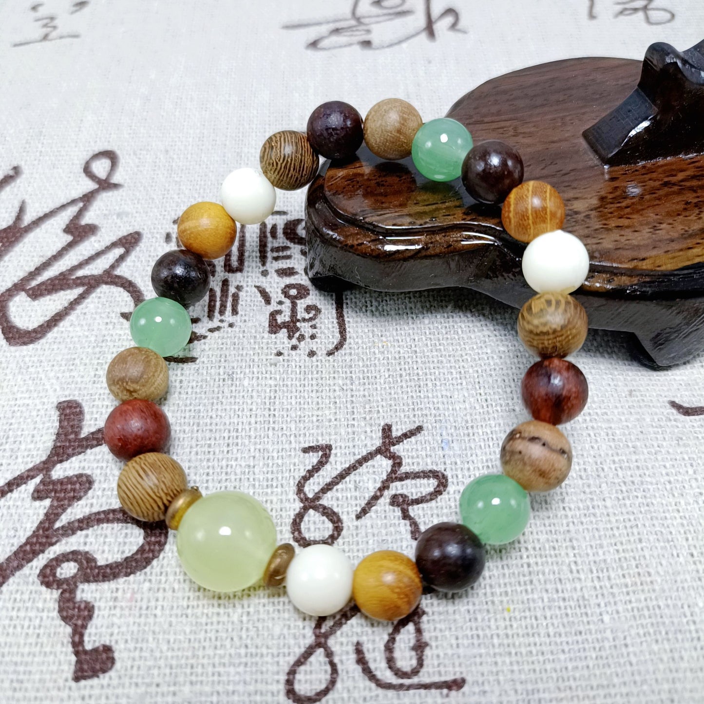 Women's & Men's King Walnut National Bodhi Cultural Artifact Prayer Beads Stall Live Bracelets