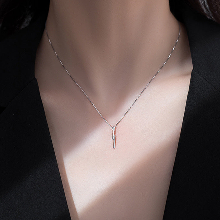 Long Geometric For Refined Simple Style Light Luxury Minority High-grade Necklace