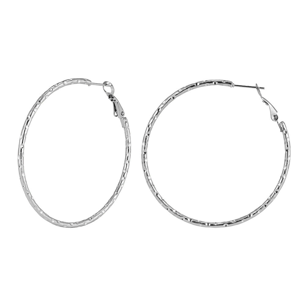 Women's Stainless Steel Diamond Tassel Simple Niche Everyday Joker Twin Collection Earrings