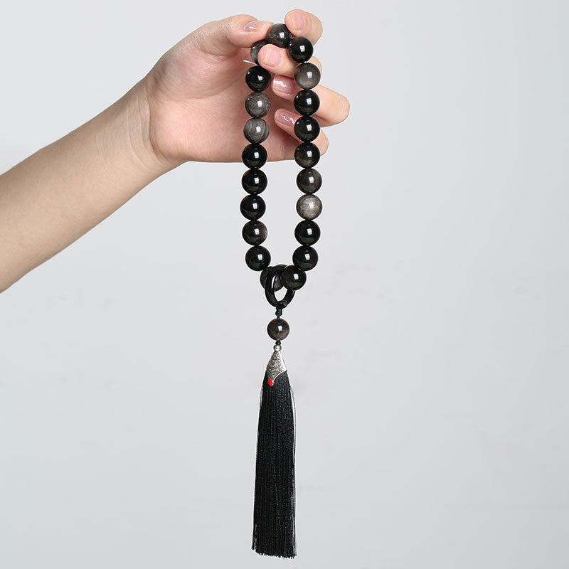 Natural Sier Crafts Chinese Style Elegant Couple Gift Hand Bracelet