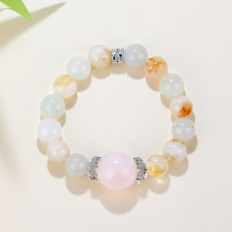 Women's & Men's Beaded For To Relieve Anxiety Natural Crystal Lucky Bracelet