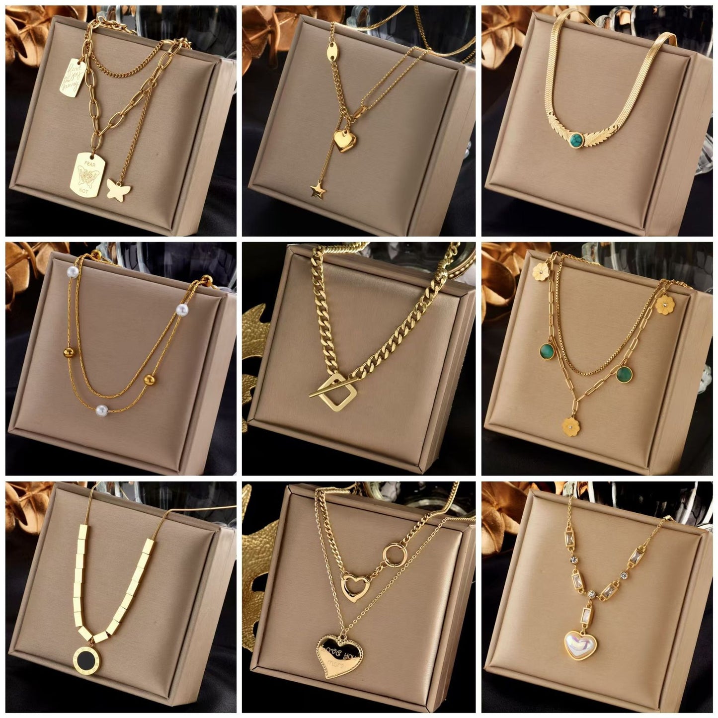 Clavicle Chain Simple Temperament Entry Lux Pendants