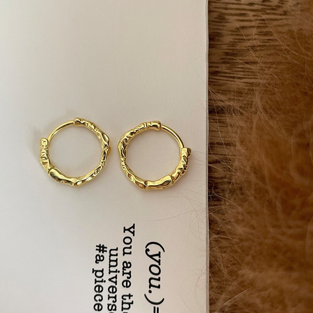 Female Niche Temperament Full Diamond Korean Fashion Bone Advanced Ear Buckle