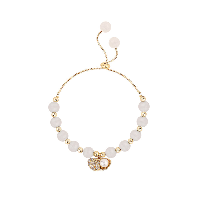 Live Broadcast Shell Pearl Opal Design Bracelets