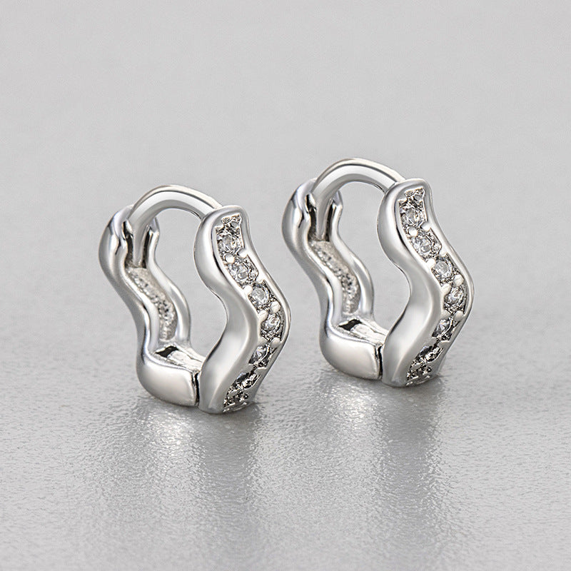 Female Niche High Sense Sleeping No Need To Take Off Ear Buckle