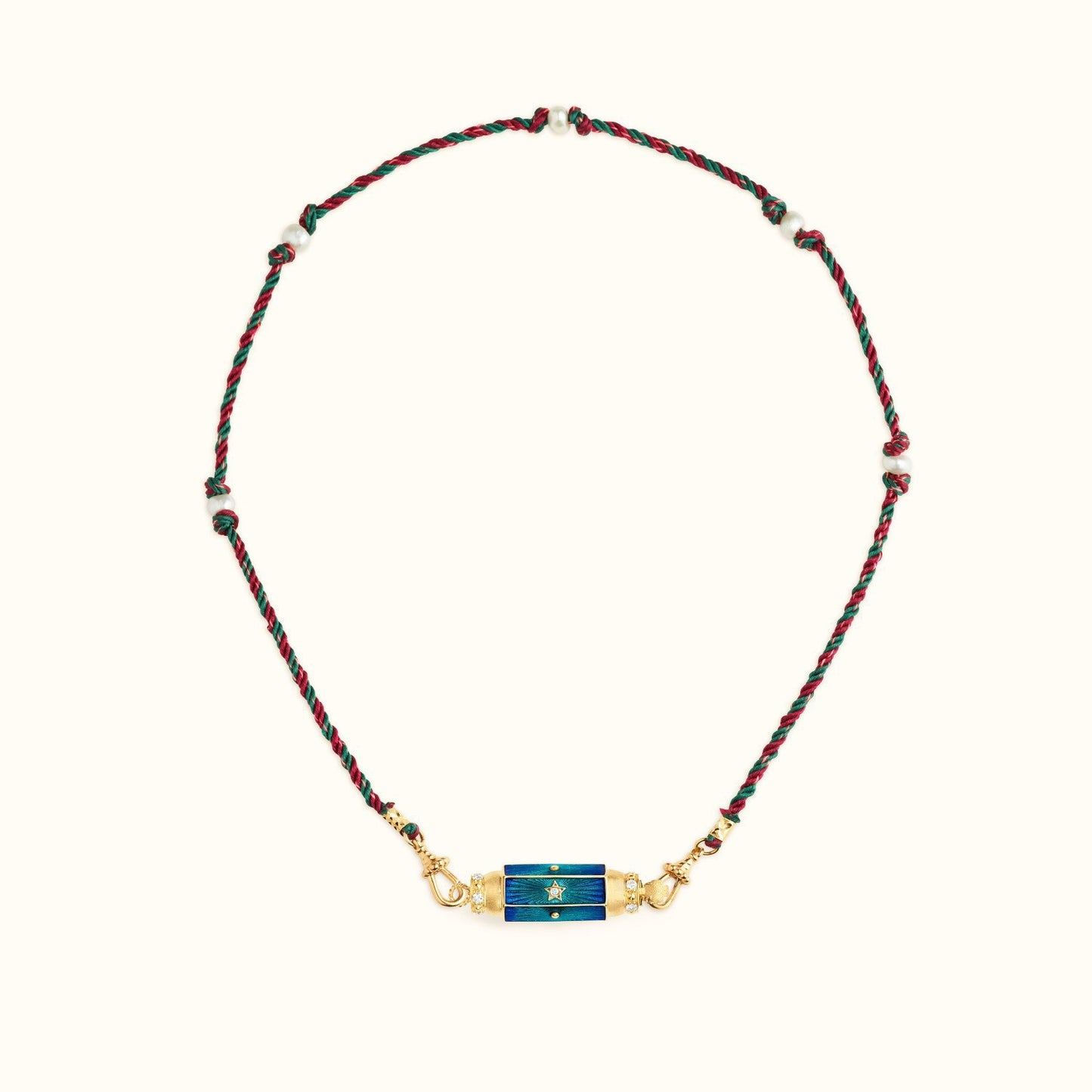 Tarot Cone Color Boys Gold Plated Necklace