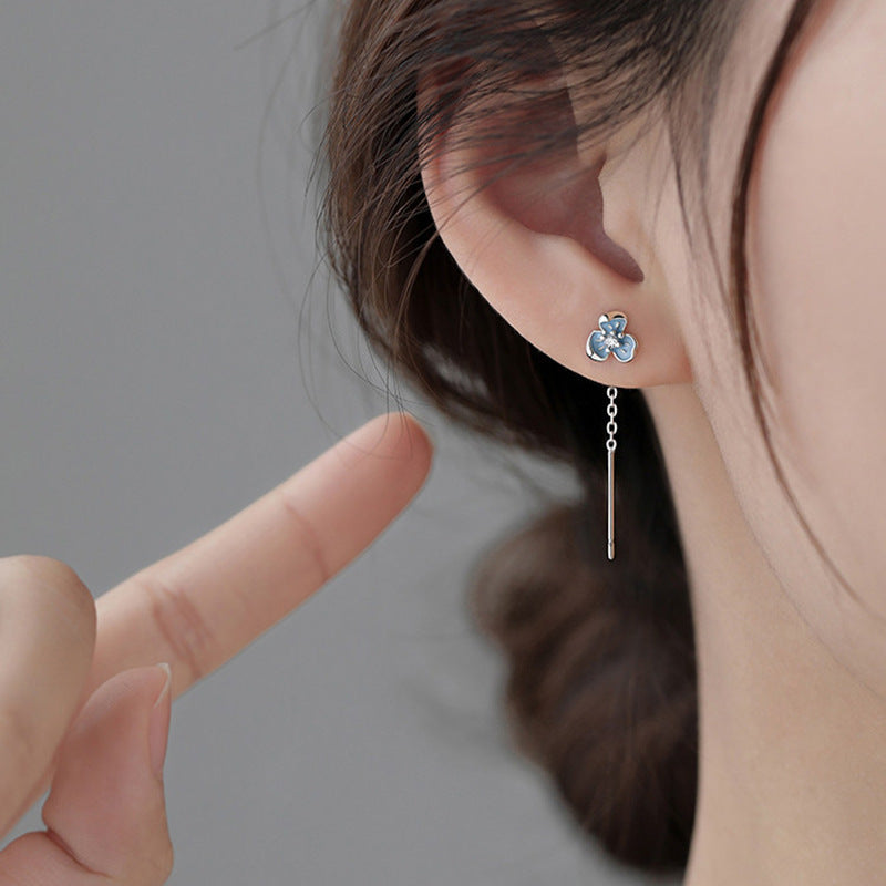 Tassel Thread Female Temperament High Sense Fashion Minority Design Sweet Rings