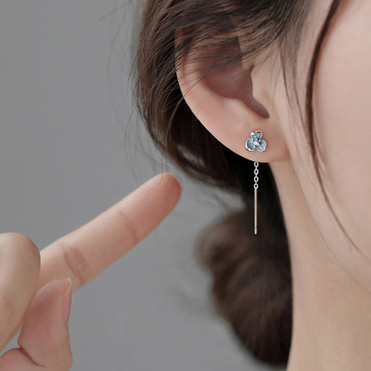 Tassel Thread Female Temperament High Sense Fashion Minority Design Sweet Rings