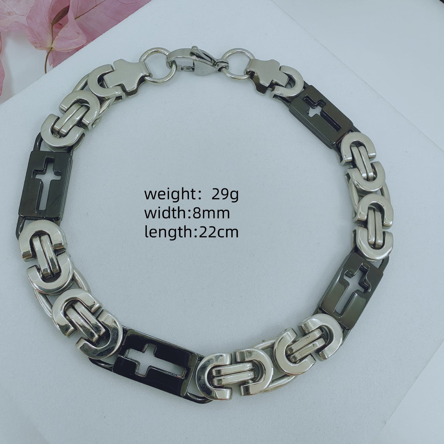 Fashion Trendy Unique Man's Stainless Steel Necklace