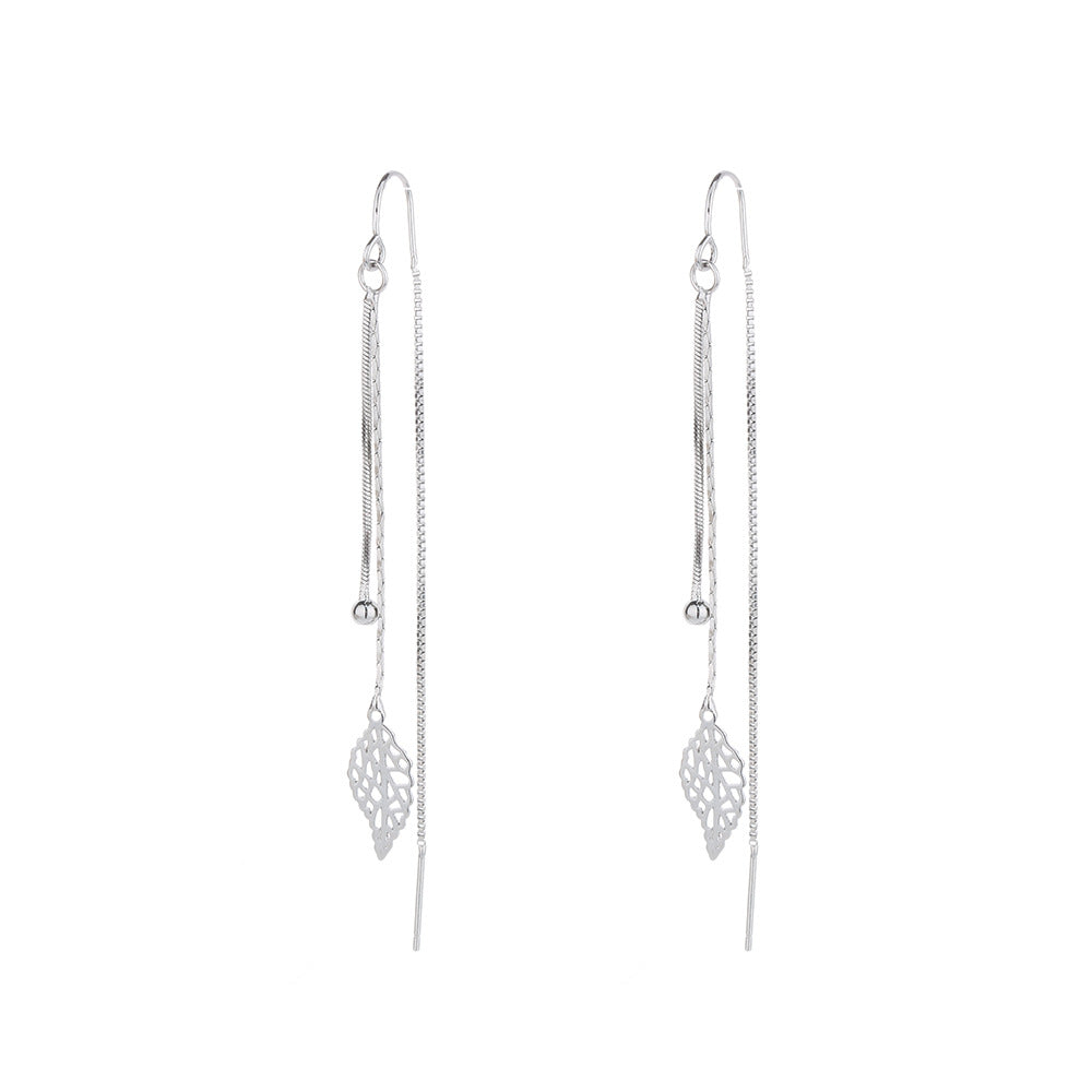 Ancient Cat Ning Super Ear Chain Tassel Tea Series Rings