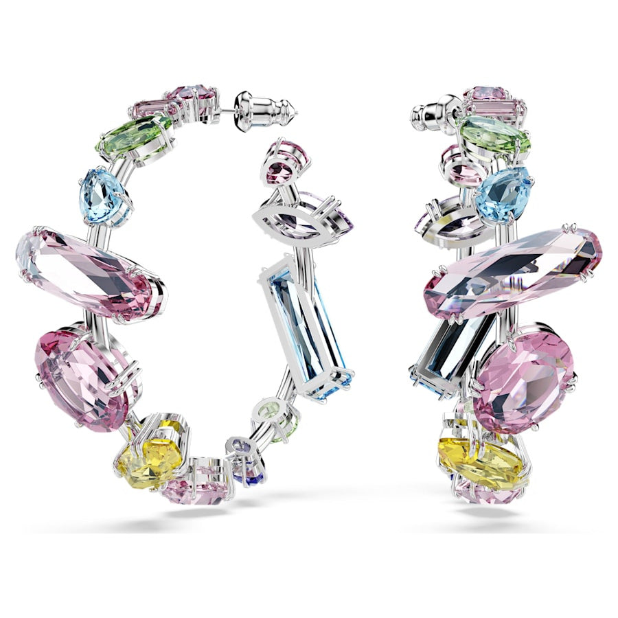 Candy Colorful Female Austrian Crystal Contrast Earrings
