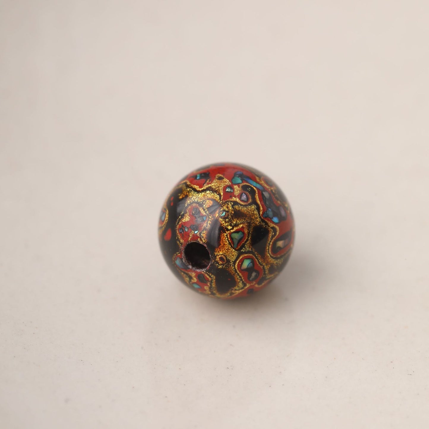 Paint Large Beads Inlaid Screw Scattered Single Bracelet