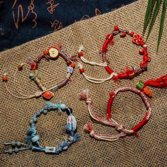 Women's & Men's Chinese Holiday Gift Ceramic Simple Personality Bracelet