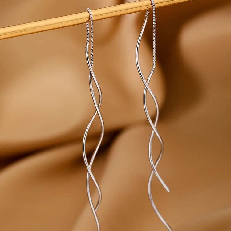 Women's Light Luxury Minority Design Sense Long Fringe Elegant Summer Ear Line