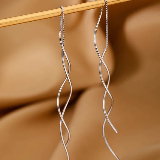 Women's Light Luxury Minority Design Sense Long Fringe Elegant Summer Ear Line