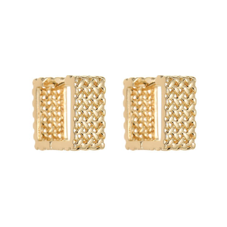 High Sense Temperament Clip Female Affordable Luxury Style Earrings