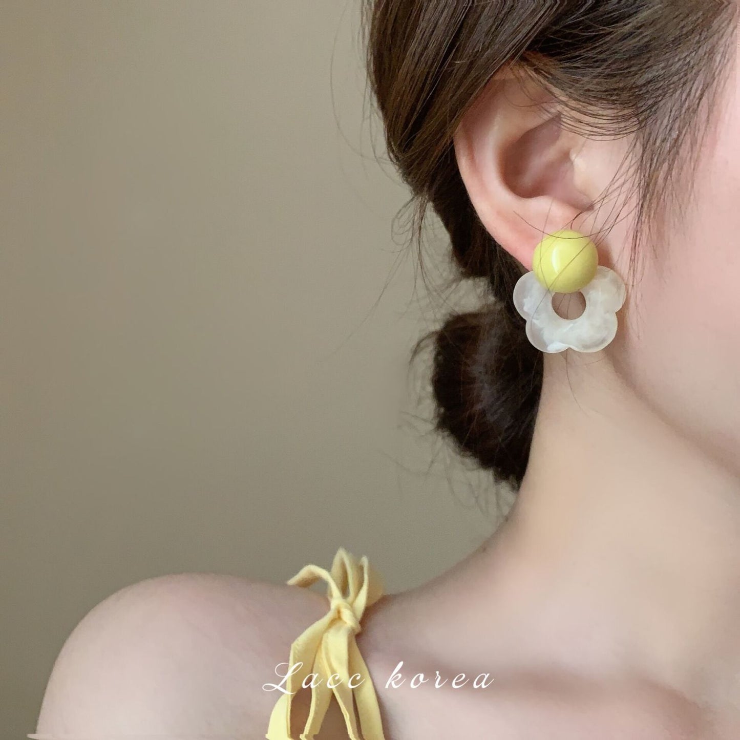 Niche Unique Design Sense Summer Fresh Earrings
