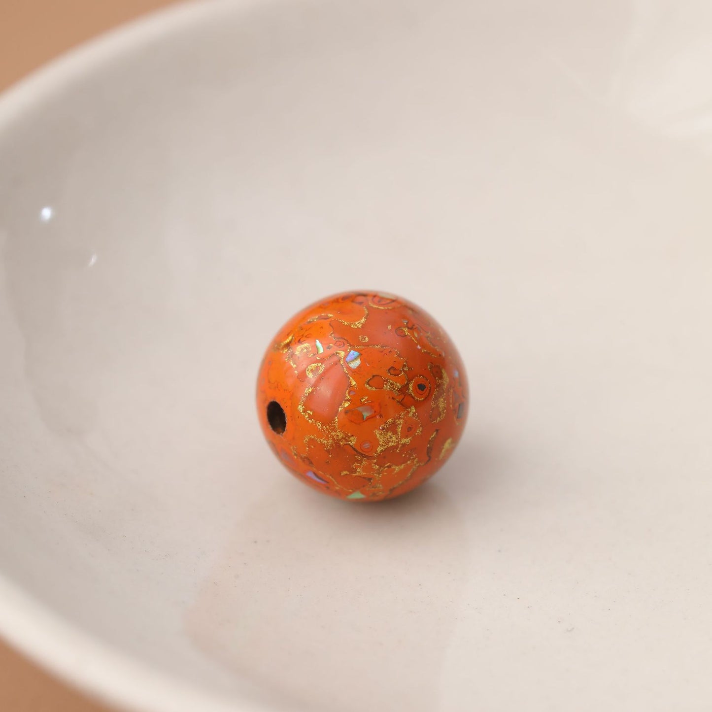 Paint Inlaid Snail Scattered Beads Crafts Live Bracelet