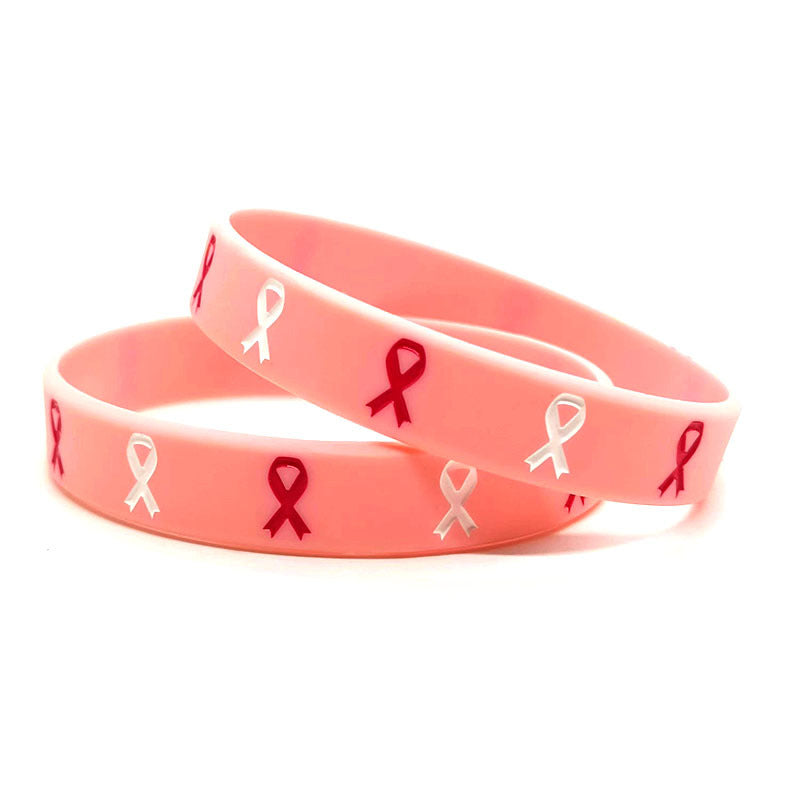 Women's Caring For Health Pink Ribbon Propaganda Prevention Bracelets