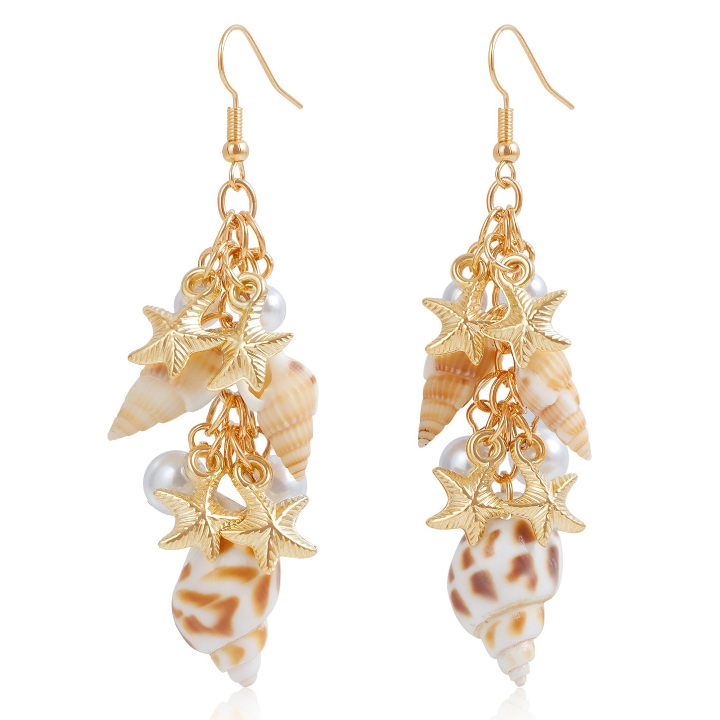 Women's Retro Style Sexy Conch Simple Fashion Earrings