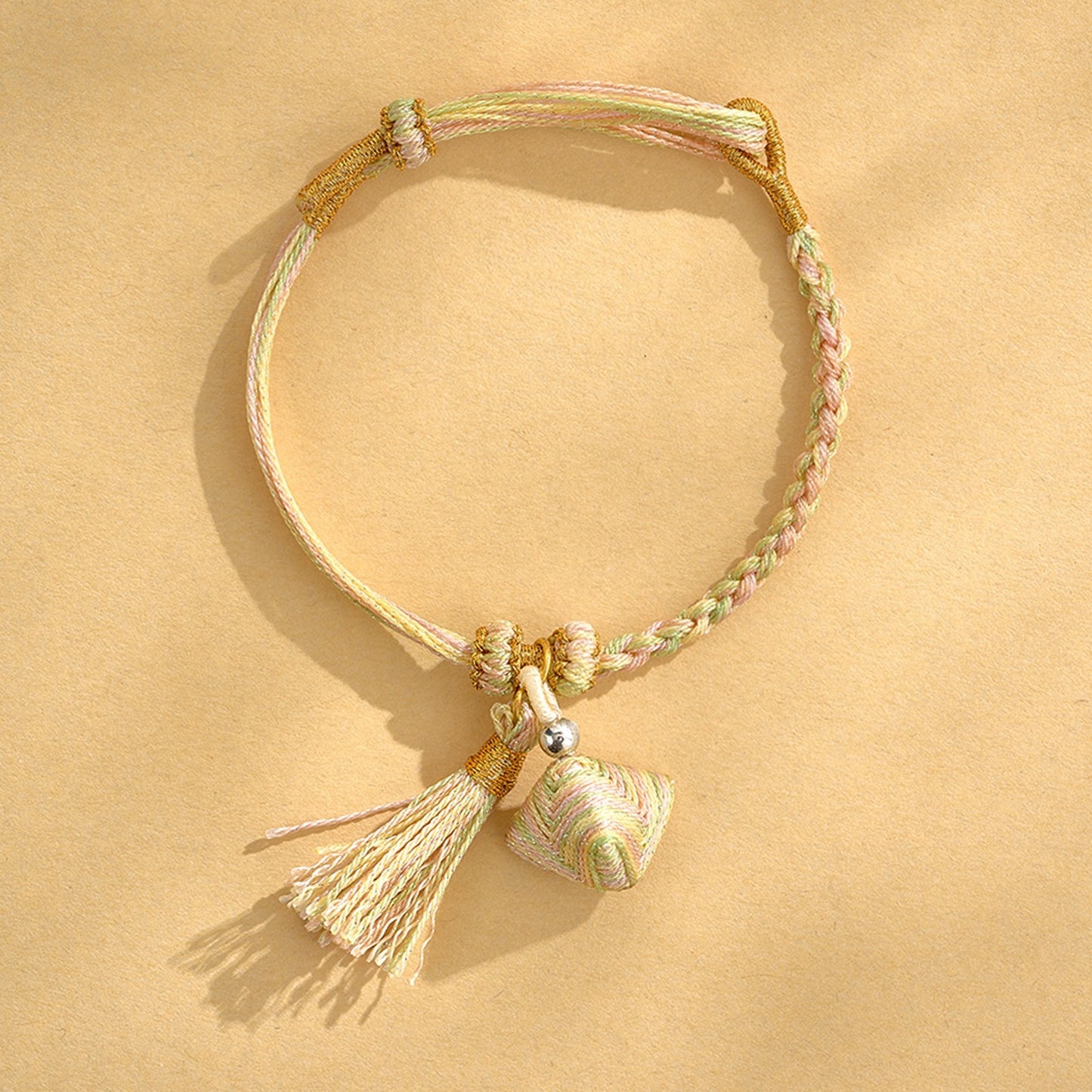 Dragon Boat Festival Colorful Rope Small Red Hand-woven Tiger Head Bracelet