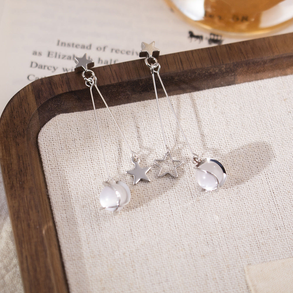 Elegant Zircon Butterfly Tassel Gentle Stylish Personality Stud Earrings