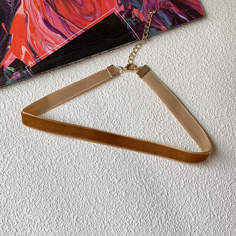 Veet Band Gothic Classic Simple Combination Necklace