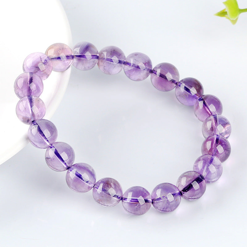Natural Brazil Amethyst Net Body Crystal Bracelets
