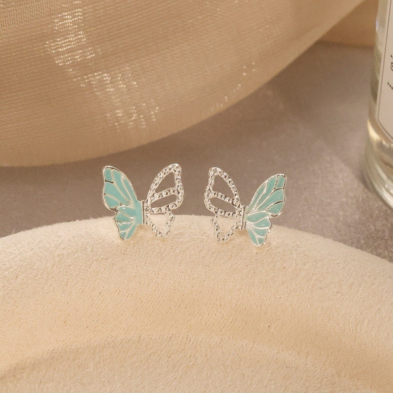 Women's Needle High-grade Super Flash Zircon Light Luxury Refined Grace Earrings