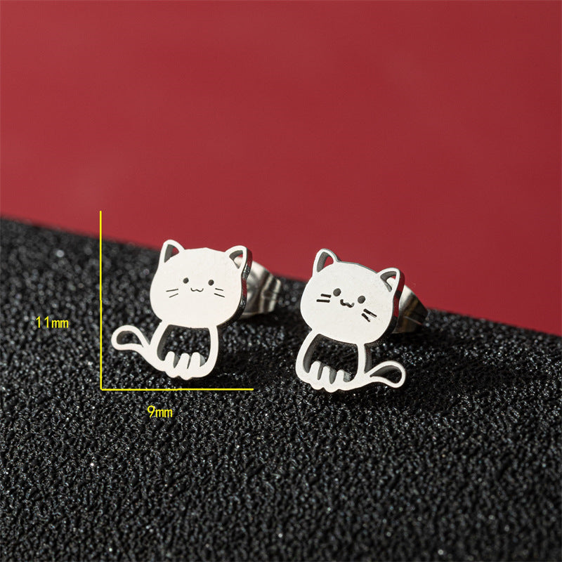 Cute Drawing Mi Animal Series Cartoon Earrings