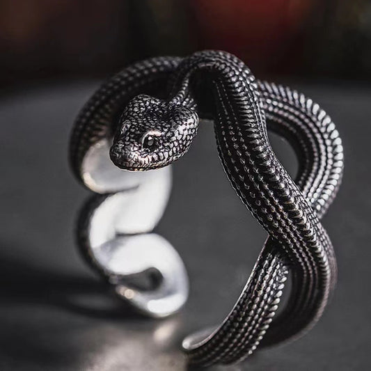 Python Simple Personality Open Halloween Dark Rings