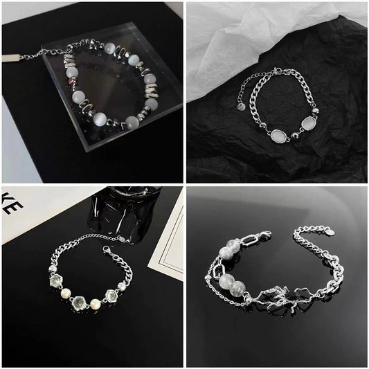 Men's Trendy Light Luxury Personality Dark High Grade Bracelets