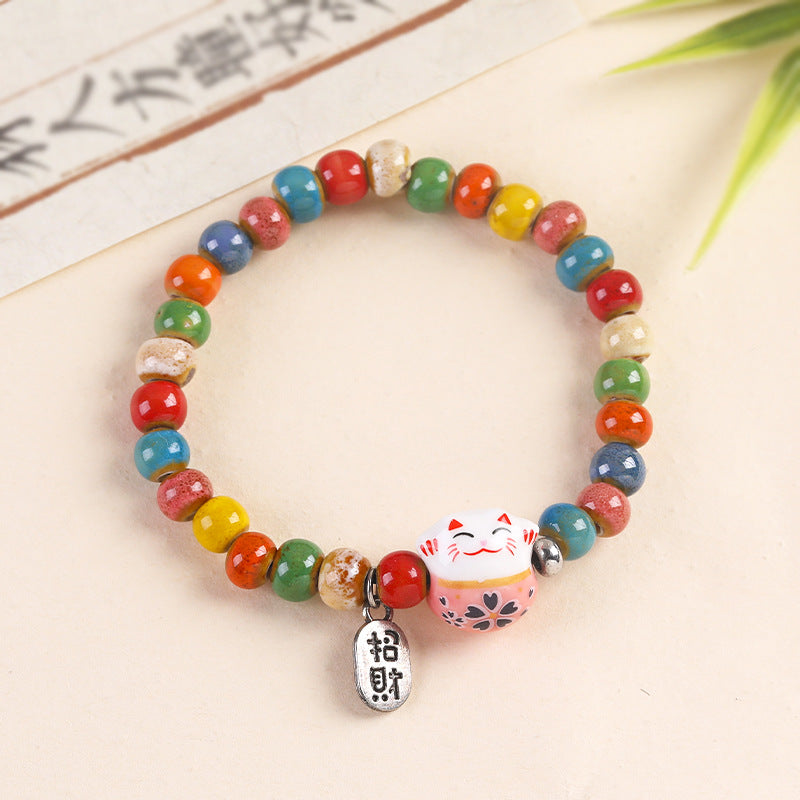 Simple Chinese Ethnic Style Female Niche Bracelet