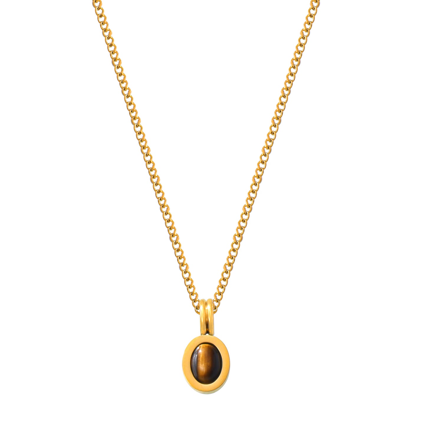 Women's Oval For Special Interest Light Luxury Retro Double Layer Twin Necklace