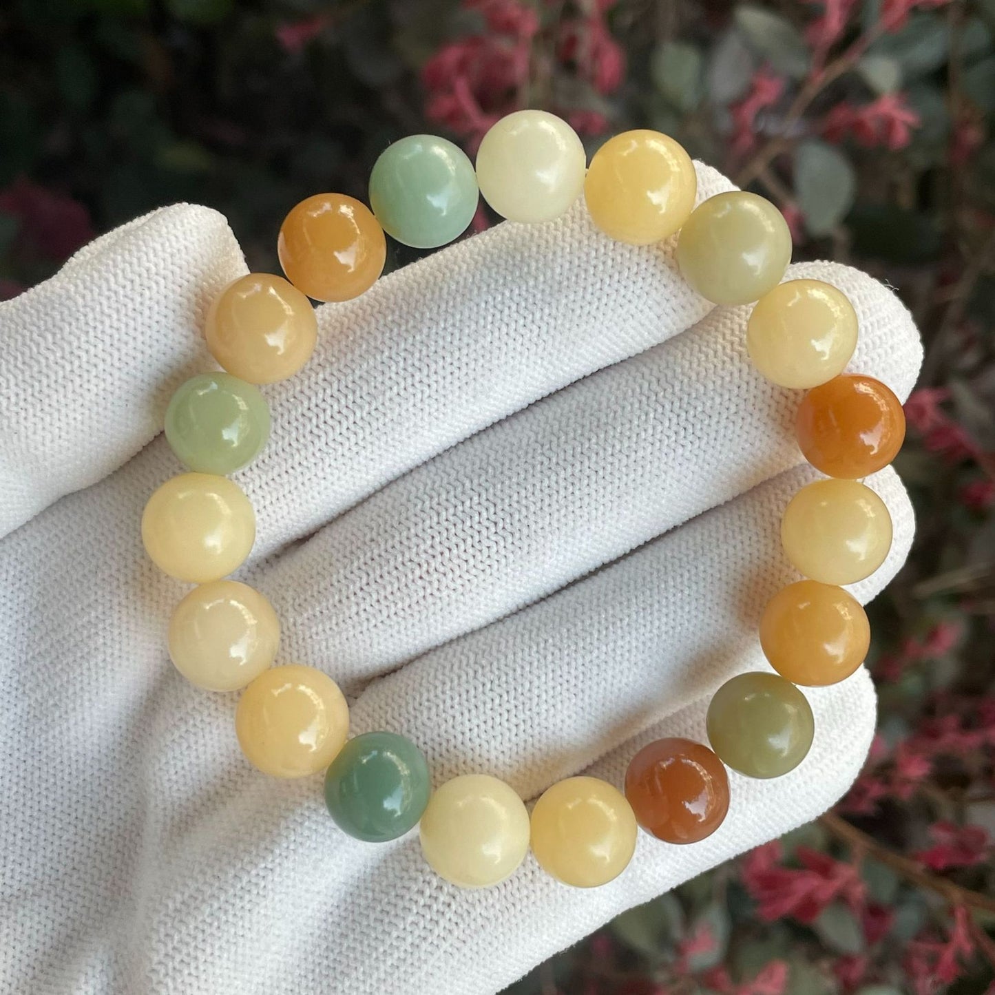 Bodhi Candy Color Single Circle Pliable Temperament High Throw Three Bracelets