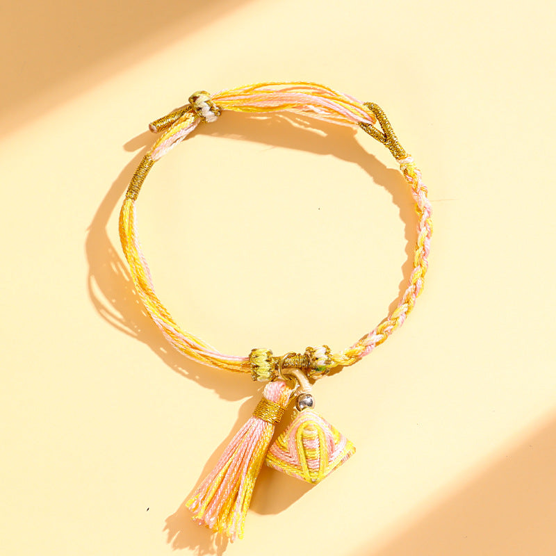 Children's Dragon Boat Festival Colorful Rope Hand-woven Small Bracelets