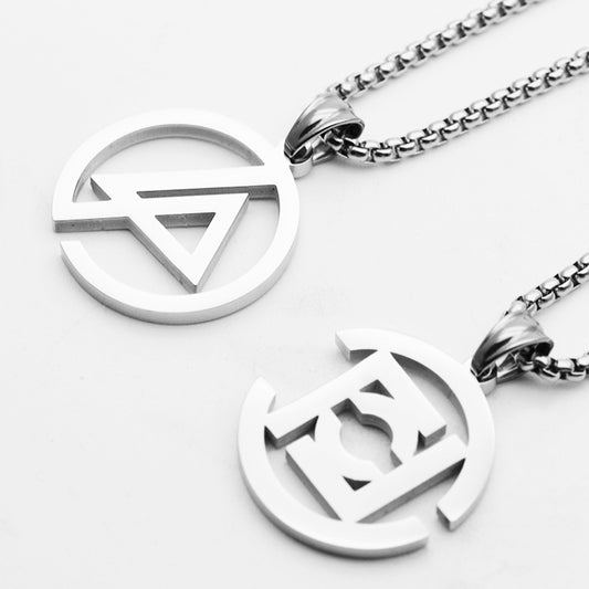 Men's Street Rock Female Neutral Hip Hop Titanium Pendants