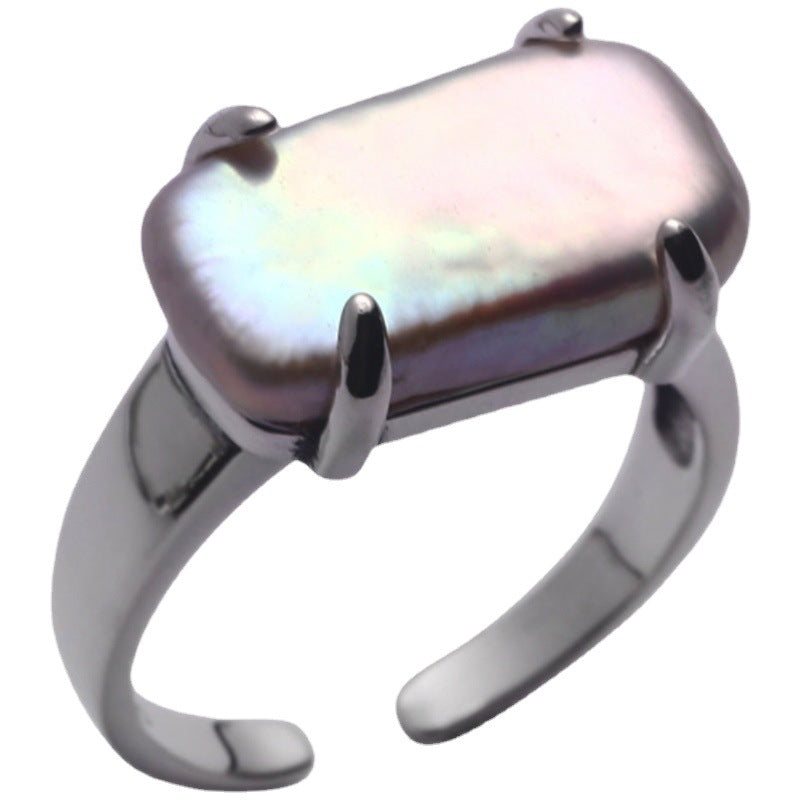 Baroque Female Retro Exaggerated Open Index Finger Rings
