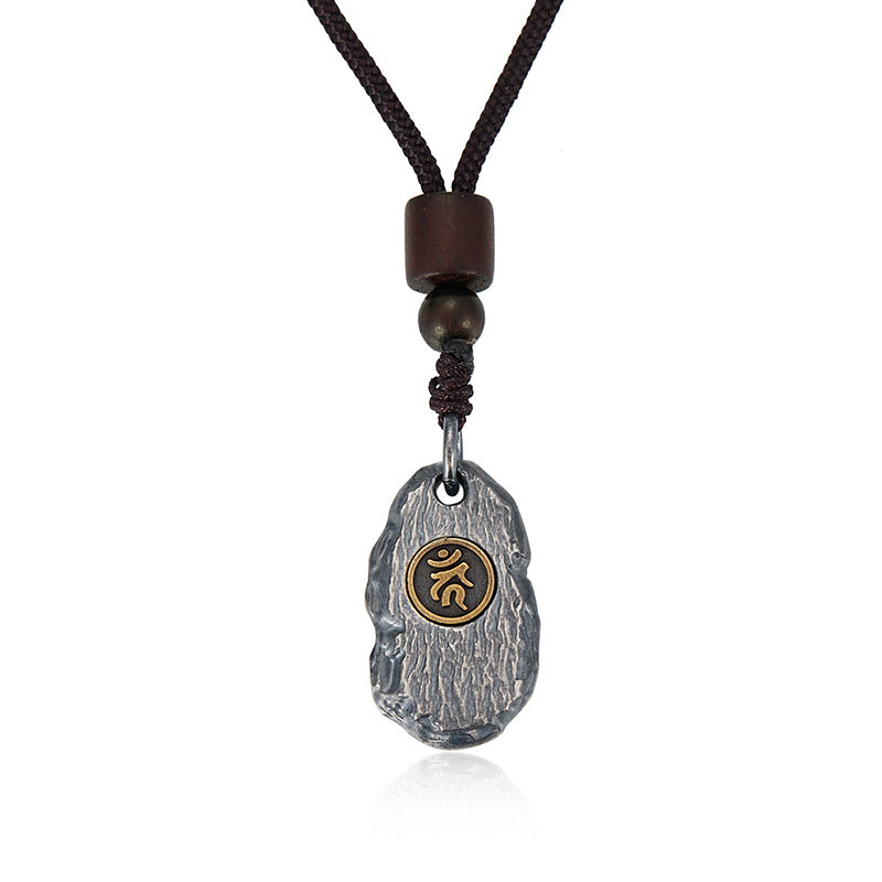 Women's & Men's Zodiac Buddha Thai Sier Retro Distressed Pendants